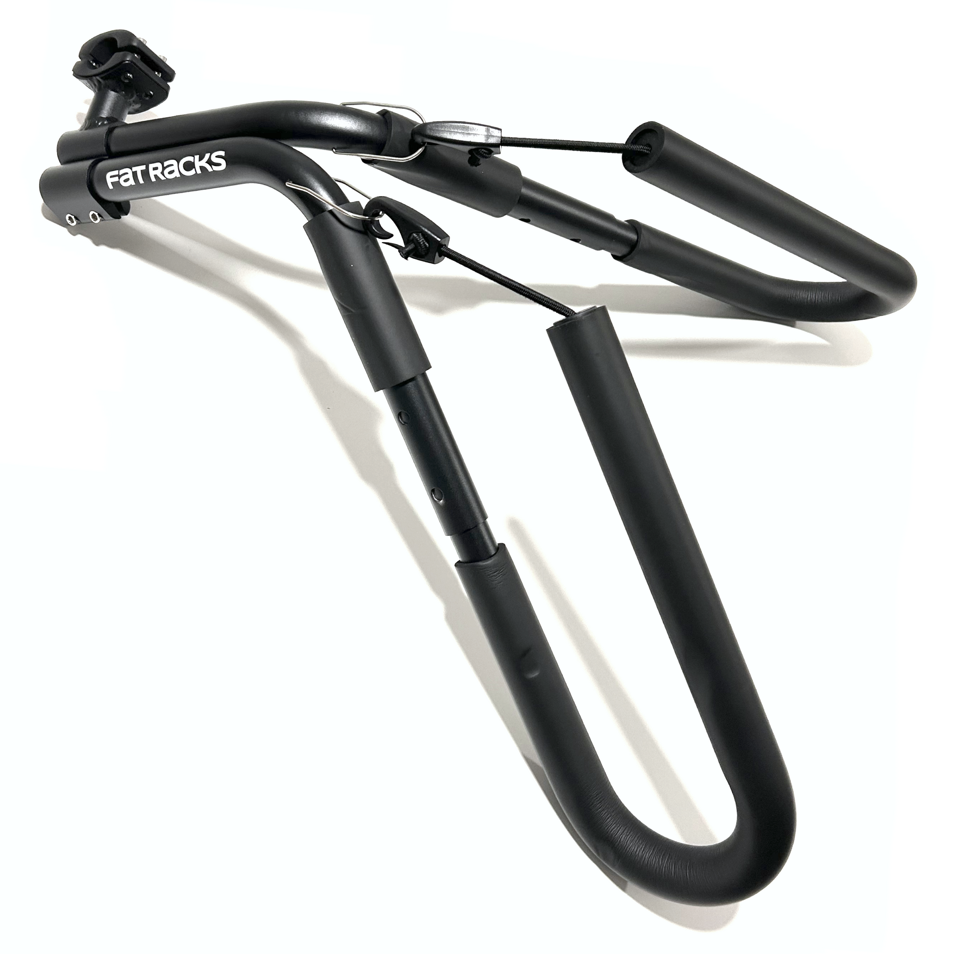 Fat Racks Surfboard Bike Rack on display