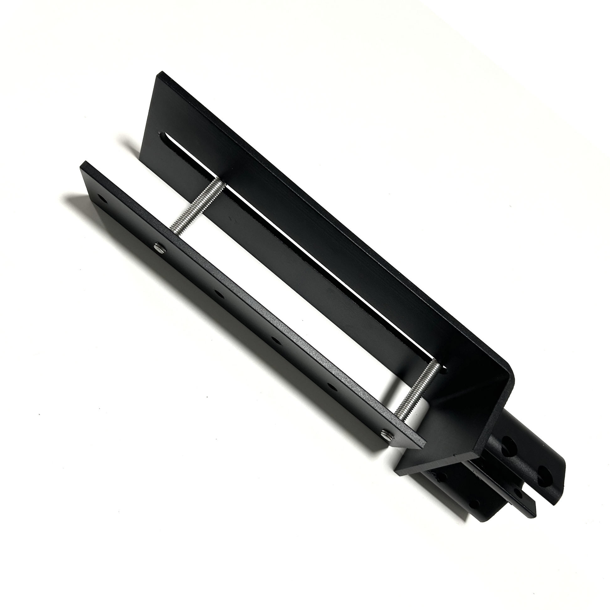 Surfboard Scooter Rack Clamp Close-up side-view